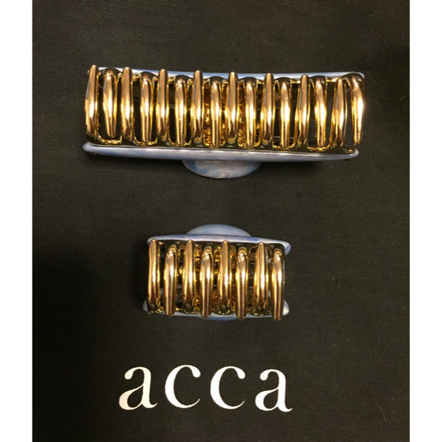 acca(アッカ)のacca  中クリップ 小クリップ セット レディースのヘアアクセサリー(バレッタ/ヘアクリップ)の商品写真