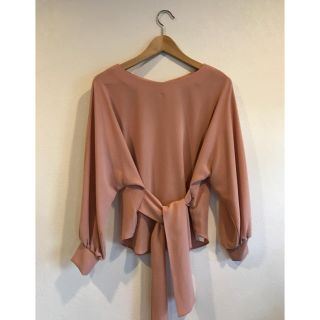 ノーリーズ(NOLLEY'S)の[フルラさん専用]【NOLLEY'S】新品 ダスティーピンク トップス(カットソー(長袖/七分))