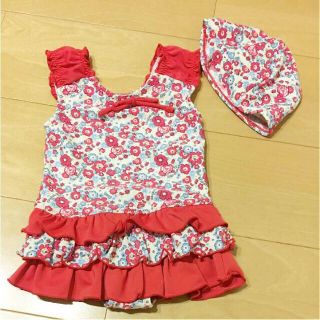 ブランシェス(Branshes)のmiii様専用☆美品☆80☆ブランシェス 水着&帽子(水着)