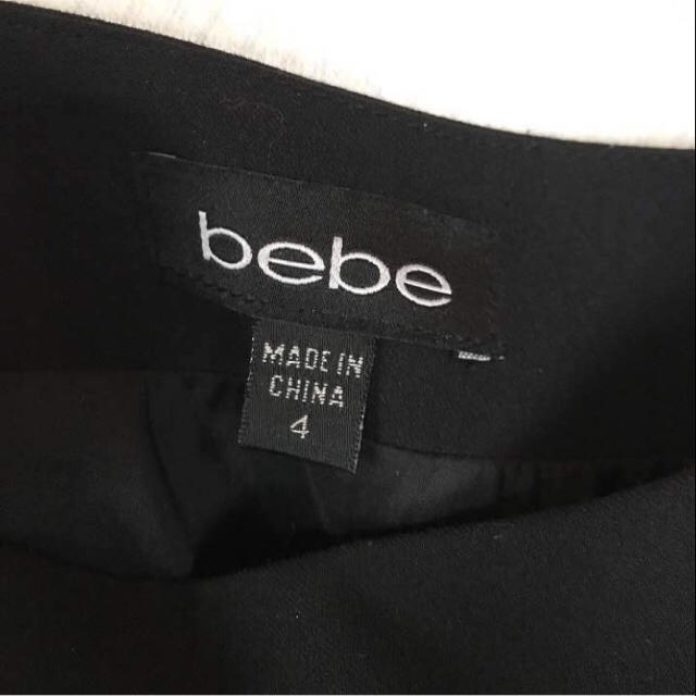 BeBe(ベベ)のbebe黒ミニスカート レディースのスカート(ミニスカート)の商品写真