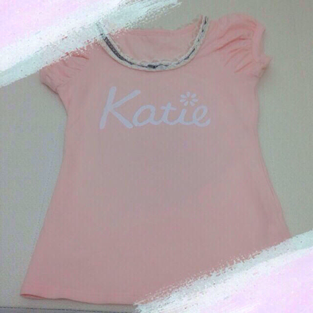 Katie(ケイティー)のkatie.ケイティー.Tシャツ レディースのトップス(Tシャツ(半袖/袖なし))の商品写真