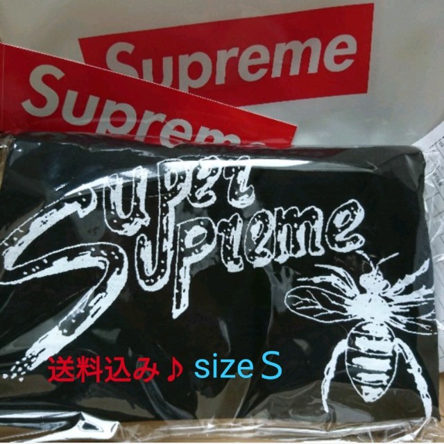 Tシャツ/カットソー(半袖/袖なし)送料込み♪【Ｓ・BLACK】シュプリーム Super Supreme