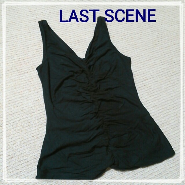 LAST SCENE(ラストシーン)の美品♡ギャザータンク レディースのトップス(タンクトップ)の商品写真