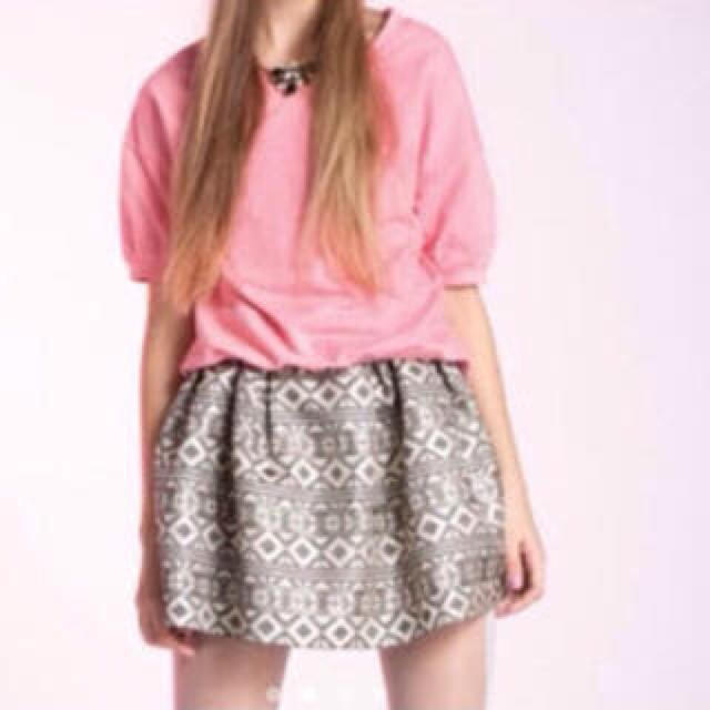 MERCURYDUO(マーキュリーデュオ)の【SALE】幾何学柄ミニスカート レディースのスカート(ミニスカート)の商品写真