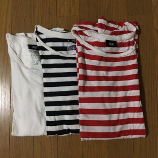 エイチアンドエム(H&M)のTシャツ3枚セット(Tシャツ/カットソー(半袖/袖なし))