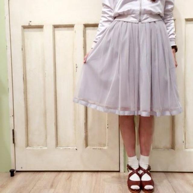 F i.n.t(フィント)の気まぐれsale☆彡.。フィント　チュールスカート  レディースのスカート(ひざ丈スカート)の商品写真