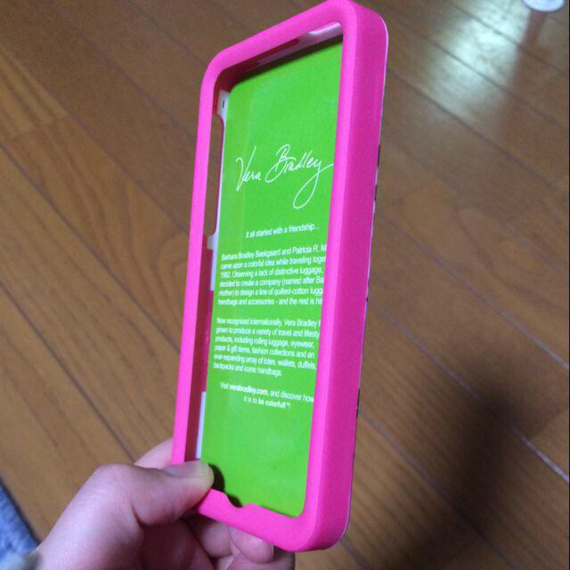 Vera Bradley(ヴェラブラッドリー)のベラブラッドリー iPhone5 カバー スマホ/家電/カメラのスマホアクセサリー(モバイルケース/カバー)の商品写真