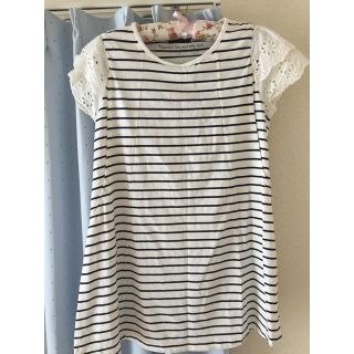 (授乳服)チュニックTシャツ(マタニティトップス)