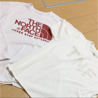 ザノースフェイス(THE NORTH FACE)のTHE NORTH FACE Tシャツ2枚 men's(Tシャツ/カットソー(半袖/袖なし))