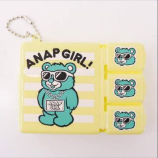 アナップ(ANAP)の新品 アナップ ピルケース パンチ君＆ロゴピルケース(小物入れ)