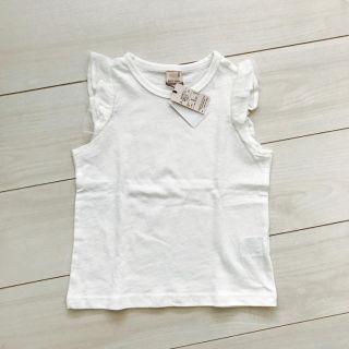 プティマイン(petit main)の新品♡プティマイン 肩レース タンクトップ(Tシャツ/カットソー)