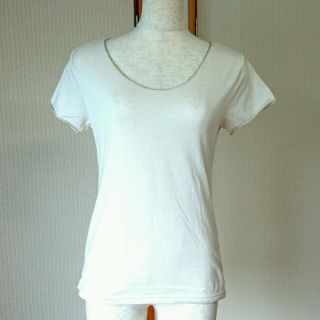 ハニーサックルローズ(HONEYSUCKLE ROSE)のsize M Tシャツ カットソー 白(Tシャツ(半袖/袖なし))