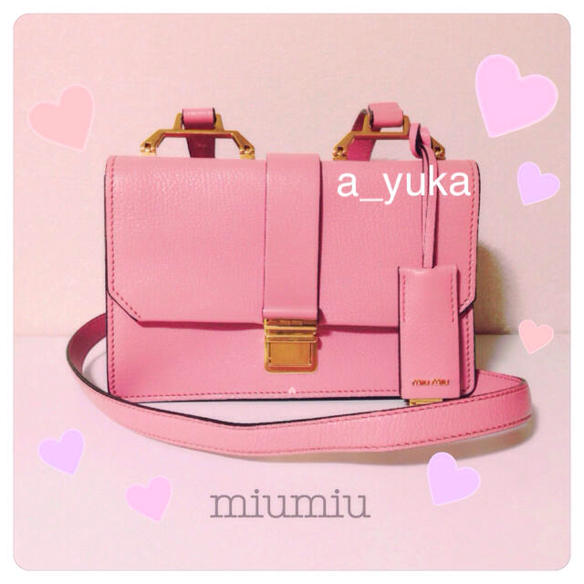 ❤︎miumiu マドラス ショルダーバッグ ❤︎