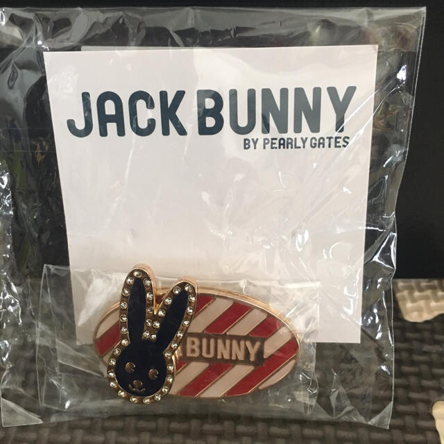 PEARLY GATES(パーリーゲイツ)の【新品】Jack Bunny!!by PEARLY GATES マーカー スポーツ/アウトドアのゴルフ(その他)の商品写真