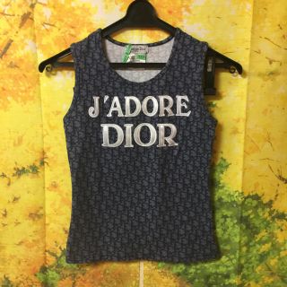 クリスチャンディオール(Christian Dior)のディオール  ノースリーブ  タイムセール7月8日夜18時迄(Tシャツ(半袖/袖なし))