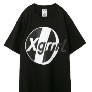 エックスガール(X-girl)のエックスガール 黒 2017年 Tシャツ(Tシャツ(半袖/袖なし))