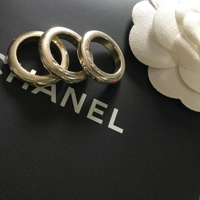 CHANEL 三連リング 正規店購入