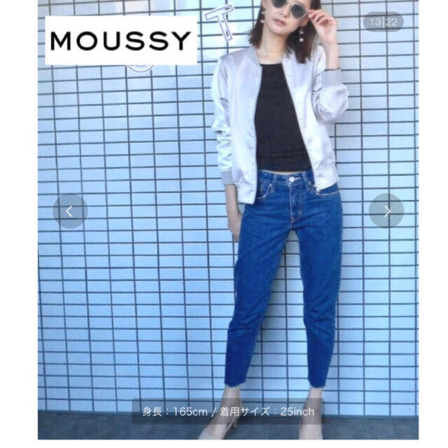 moussy(マウジー)のMOUSSY iSKO COMFORT Madeline SKINNY 25 レディースのパンツ(デニム/ジーンズ)の商品写真