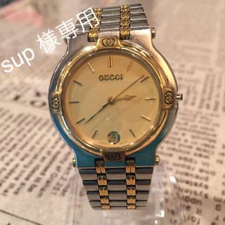 グッチ(Gucci)のsup 様 専用 GUCCI 9000 M 腕時計 不足部品あり(腕時計(アナログ))