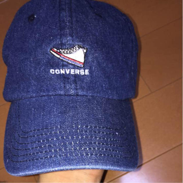CONVERSE(コンバース)のコンバース 100周年記念キャップ デニム生地 メンズの帽子(キャップ)の商品写真