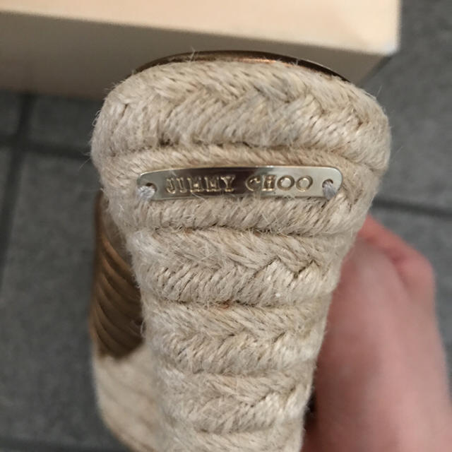 JIMMY CHOO(ジミーチュウ)のnoricoo様専用 ジミーチュウ ウエッジサンダル 35 レディースの靴/シューズ(サンダル)の商品写真