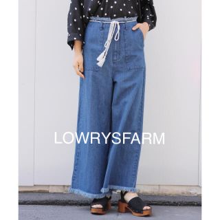 ローリーズファーム(LOWRYS FARM)のLOWRYSFARM＊ワイドパンツ 今年購入(カジュアルパンツ)