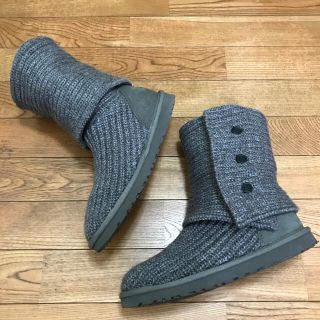 アグ(UGG)のUGG♡ニット×ムートンブーツ(ブーツ)