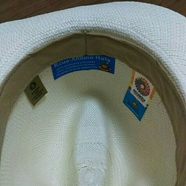 期間限定値下げ☆エクアアンディーノ☆パナマハット レディースの帽子(麦わら帽子/ストローハット)の商品写真