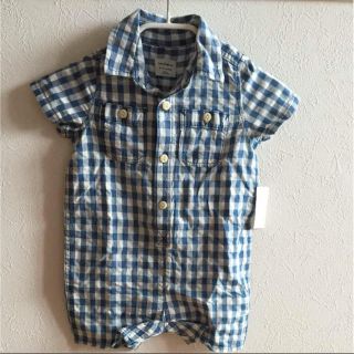 ベビーギャップ(babyGAP)の新品タグ付＊GAPベビー カバーオール ロンパース 70(カバーオール)