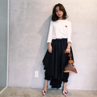 アメリヴィンテージ(Ameri VINTAGE)のmoko様専用！ameri OLIVE FRILL PANTS(カジュアルパンツ)