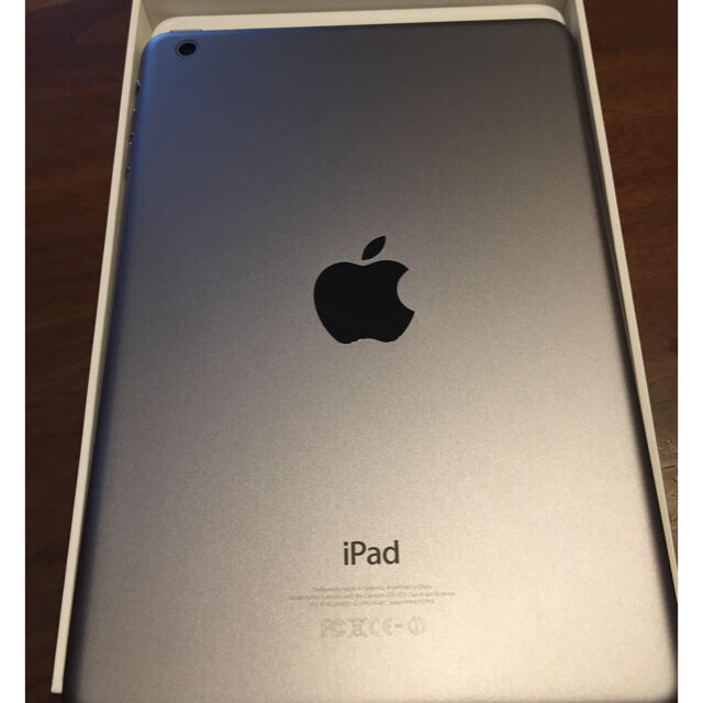 Apple(アップル)の美品 ipad mini wi-fiモデル 16GB スペースグレイ 値引き不可 スマホ/家電/カメラのPC/タブレット(タブレット)の商品写真