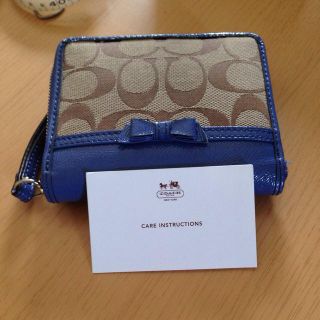 コーチ(COACH)のコーチのリボン財布☆正規品☆(財布)