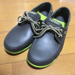 クロックス(crocs)のクロックス デッキシューズ(サンダル)