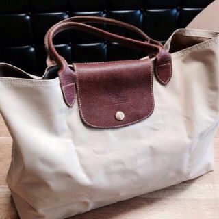 ロンシャン(LONGCHAMP)のロンシャンのナイロンBAG(ベージュ)(トートバッグ)