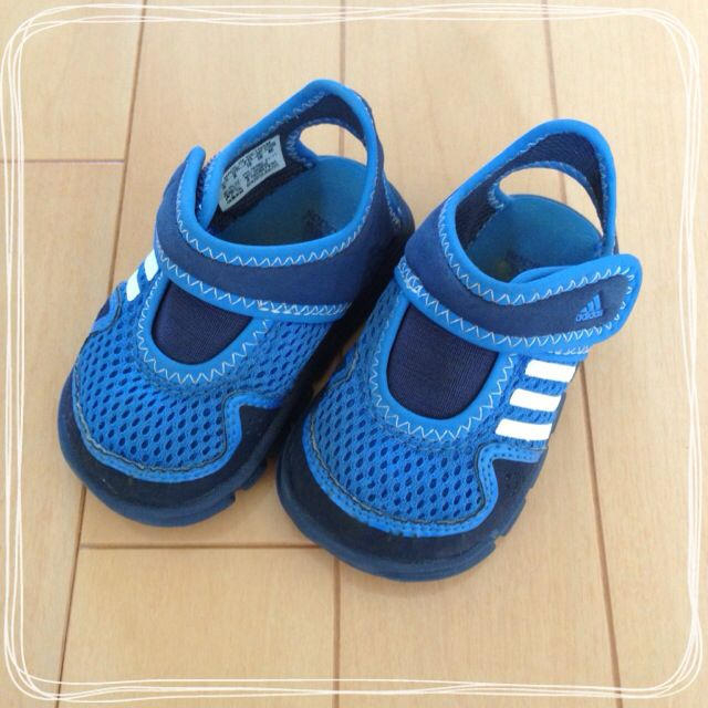 adidas(アディダス)のadidas♡サンダル キッズ/ベビー/マタニティのベビー靴/シューズ(~14cm)(その他)の商品写真