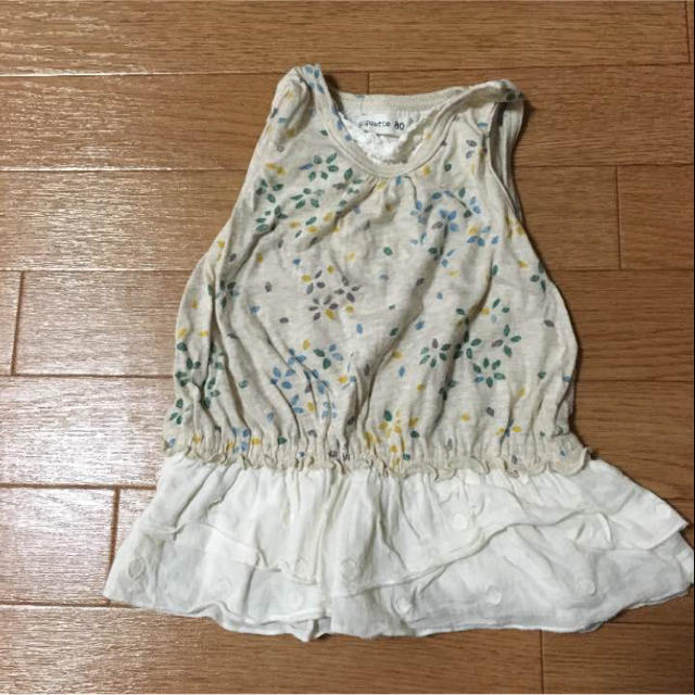 Biquette(ビケット)のキムラタン 80cm トップス キッズ/ベビー/マタニティのキッズ服女の子用(90cm~)(Tシャツ/カットソー)の商品写真