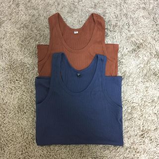 ユニクロ(UNIQLO)のUNIQLO リブタンクトップ(タンクトップ)