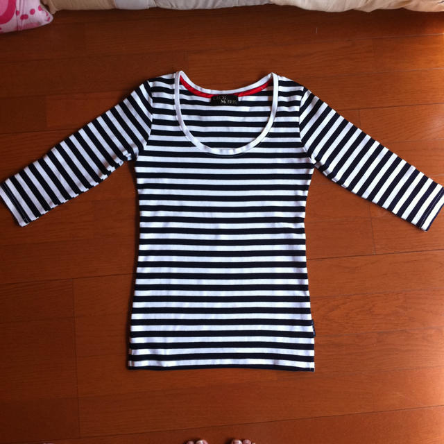 CECIL McBEE(セシルマクビー)のCECIL McBEE♡ボーダートップス レディースのトップス(Tシャツ(長袖/七分))の商品写真