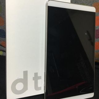 アンドロイド(ANDROID)のdocomo dtab compact  d-02H(タブレット)