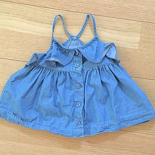 ベビーギャップ(babyGAP)のデニムワンピース(ワンピース)