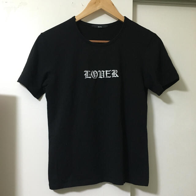 faith tokyo lover Tシャツ ブラック レディースのトップス(Tシャツ(半袖/袖なし))の商品写真