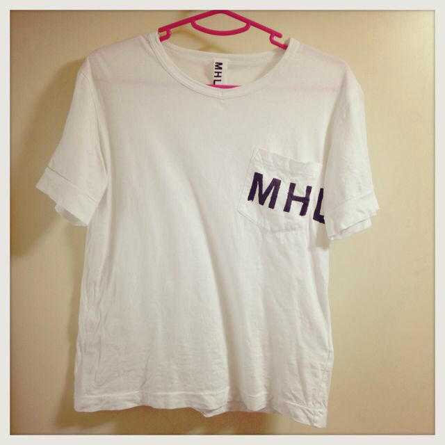 MARGARET HOWELL(マーガレットハウエル)のMHL. メンズ胸ポケTee♡ レディースのトップス(Tシャツ(半袖/袖なし))の商品写真