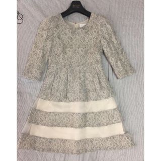 ジルスチュアート(JILLSTUART)のシースルーワンピース(ひざ丈ワンピース)