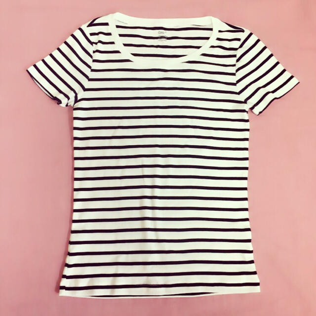 GAP(ギャップ)のGap ボーダーTシャツ レディースのトップス(Tシャツ(半袖/袖なし))の商品写真