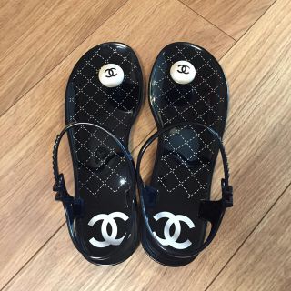 シャネル(CHANEL)のシャネル ラバーサンダル(サンダル)