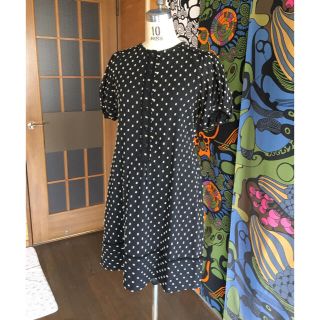 ツモリチサト(TSUMORI CHISATO)のツモリチサト♡上品ドットワンピース(ひざ丈ワンピース)