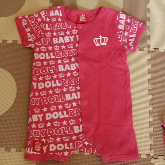 BABYDOLL(ベビードール)のBABY DOLL カバーオール キッズ/ベビー/マタニティのベビー服(~85cm)(カバーオール)の商品写真
