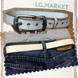 ラブガールズマーケット(LOVE GIRLS MARKET)のLG.MARKET♡ダメージ加工ベルト(ベルト)