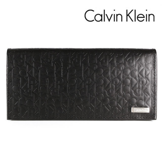 Calvin Klein(カルバンクライン)のカルバンクライン CK 長財布 財布 エンボス メンズ 74283 新品 メンズのファッション小物(長財布)の商品写真