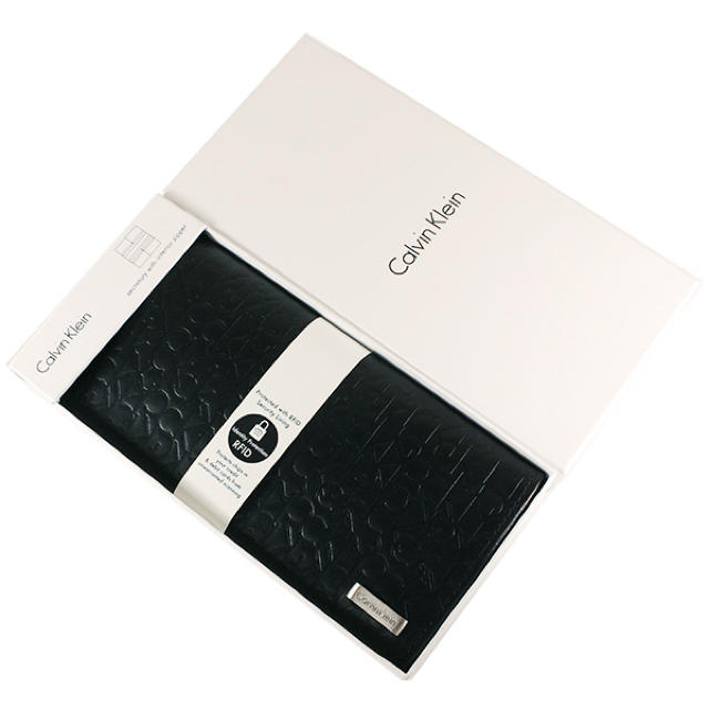 Calvin Klein(カルバンクライン)のカルバンクライン CK 長財布 財布 エンボス メンズ 74283 新品 メンズのファッション小物(長財布)の商品写真